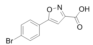 3-(4-bromophenyl)isoxazole-5-carboxylic acid
